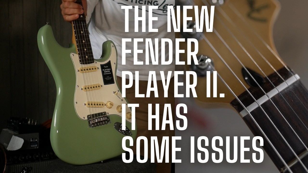 Я купил Fender Player II Strat — у него есть некоторые проблемы