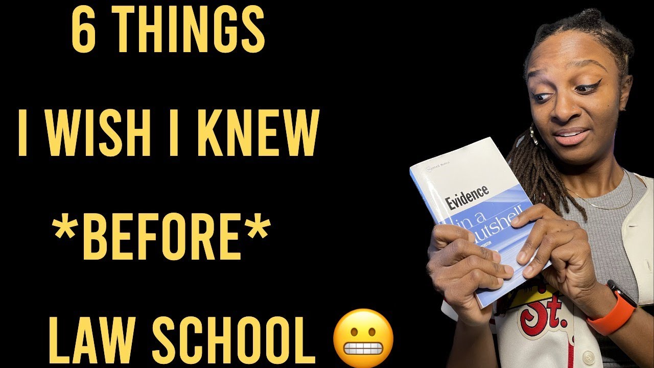 6 Things I Wish I knew Before I Started Law School (as a Part-Time Student)