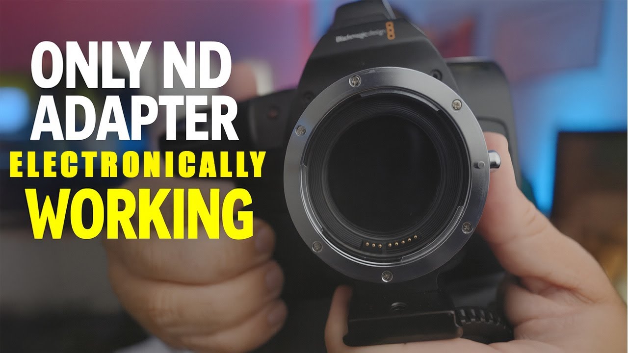 ЕДИНСТВЕННЫЙ электронный адаптер VND для камер Blackmagic с L-креплением!