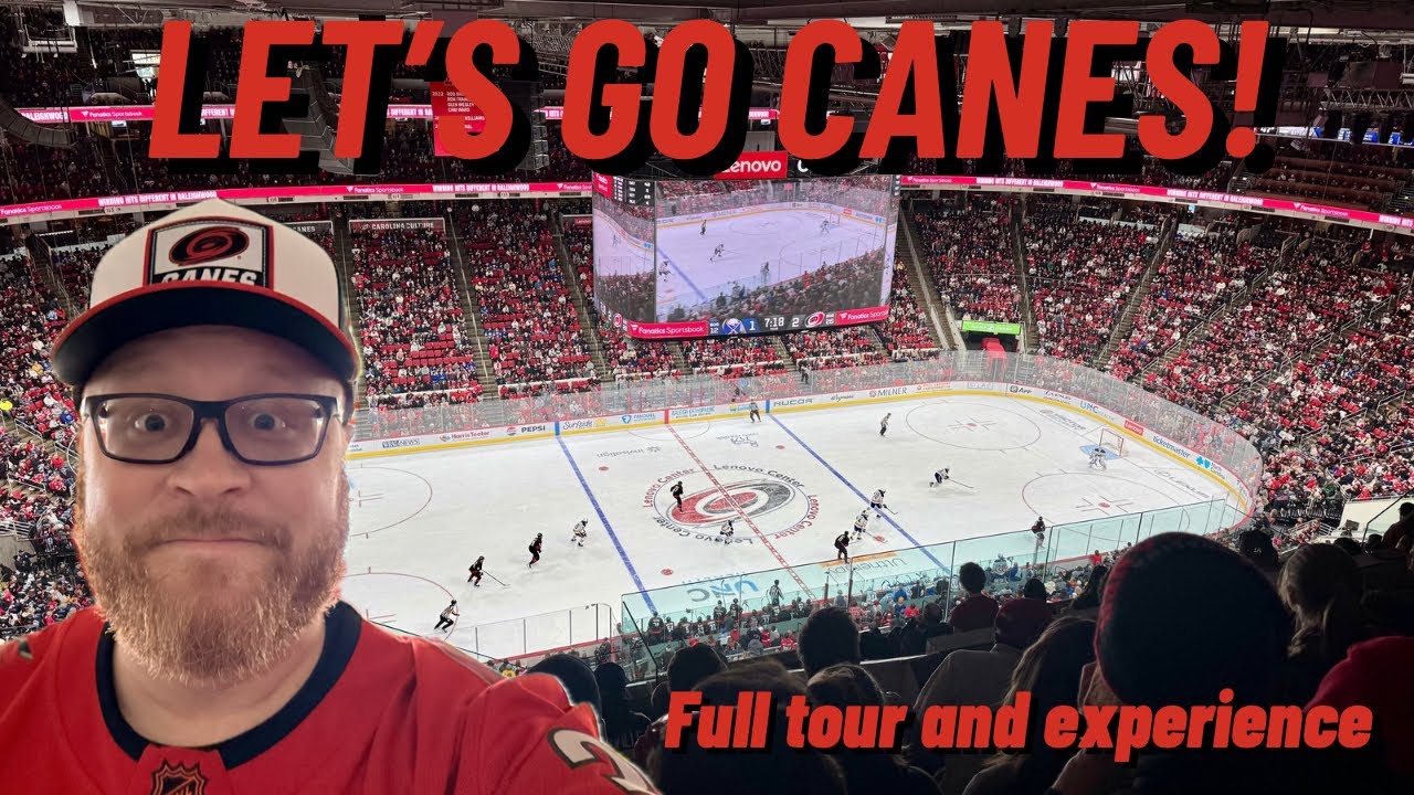 Carolina Hurricanes Game Day Experience at Lenovo Center - Raleigh NC against the Sabres