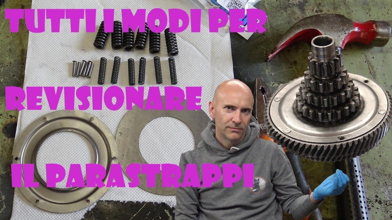 Revisione Parastrappi Vespa PX, tutti i metodi
