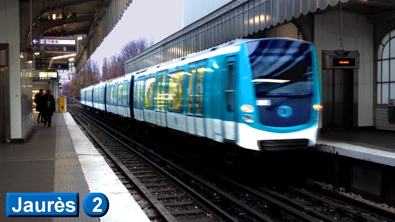 Жорес | линия 2 : Парижский метрополитен ( RATP MF01 )