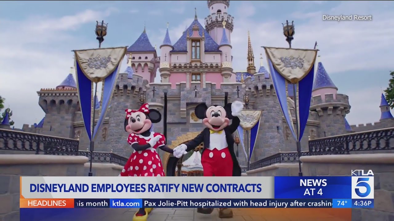 Disneyland employees ratify new contracts, receive wage hikes and flexible sick leave