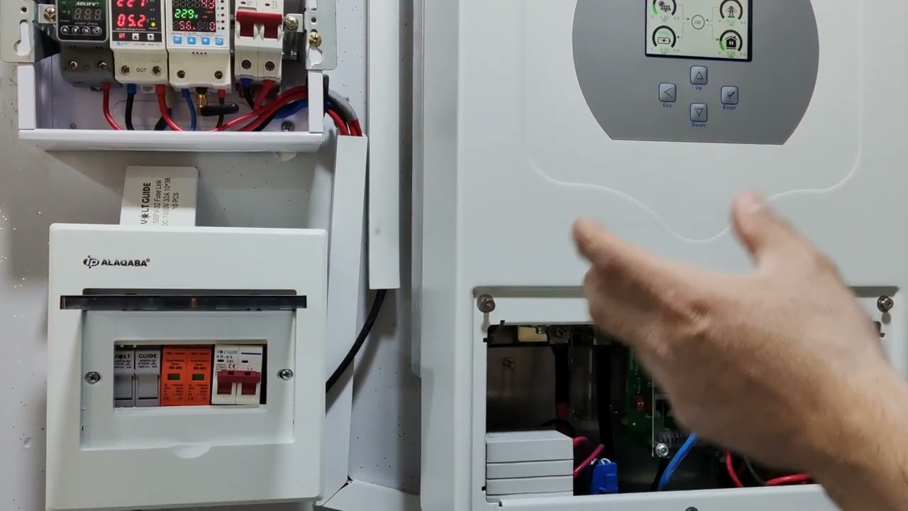 علم الطاقة الشمسية ومعلومات الالواح والانفيرتر الدياي DEYE
