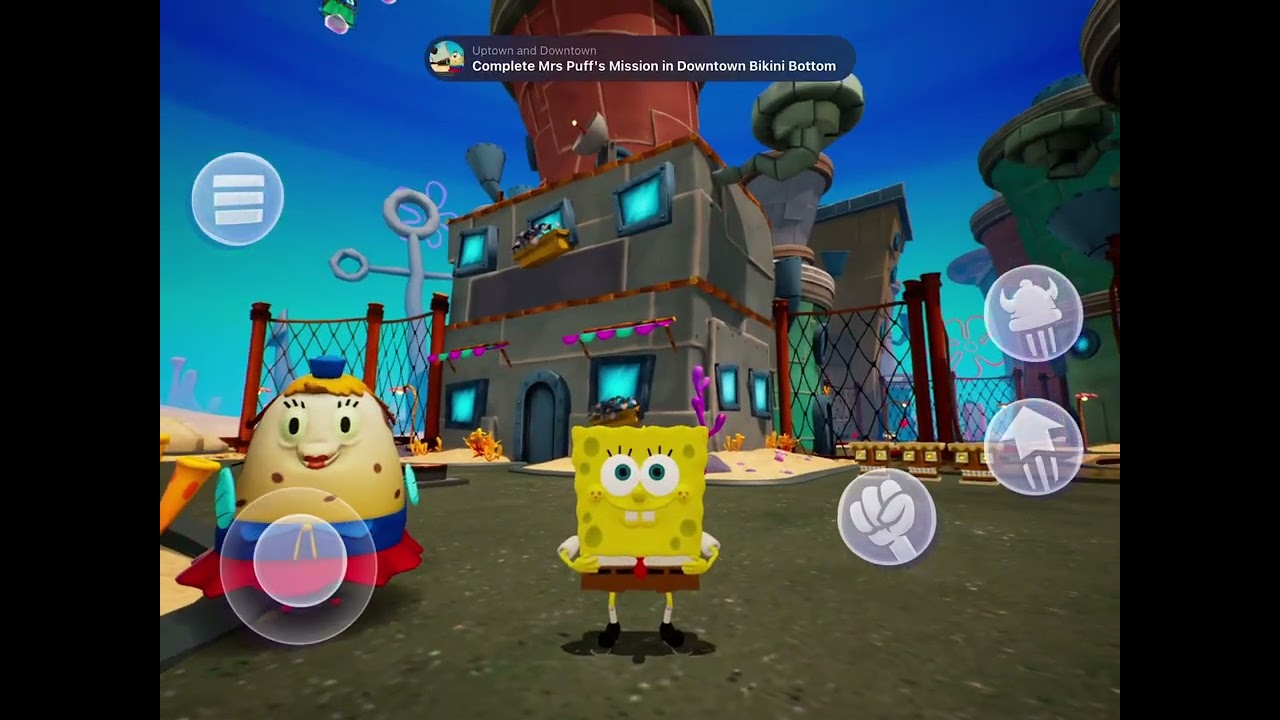 SpongeBob & Patrick vs robo sandy | SpongeBob SquarePants battle for bikini bottom ￼rehydrated #3￼
