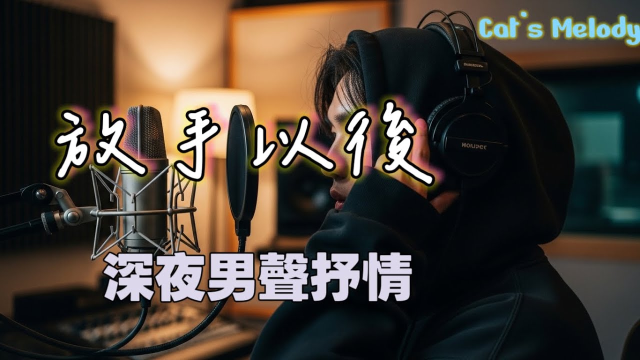 放手以後｜深夜男聲抒情playlist｜安靜裡的溫柔與告別｜華語流行音樂 Official Lyric Video