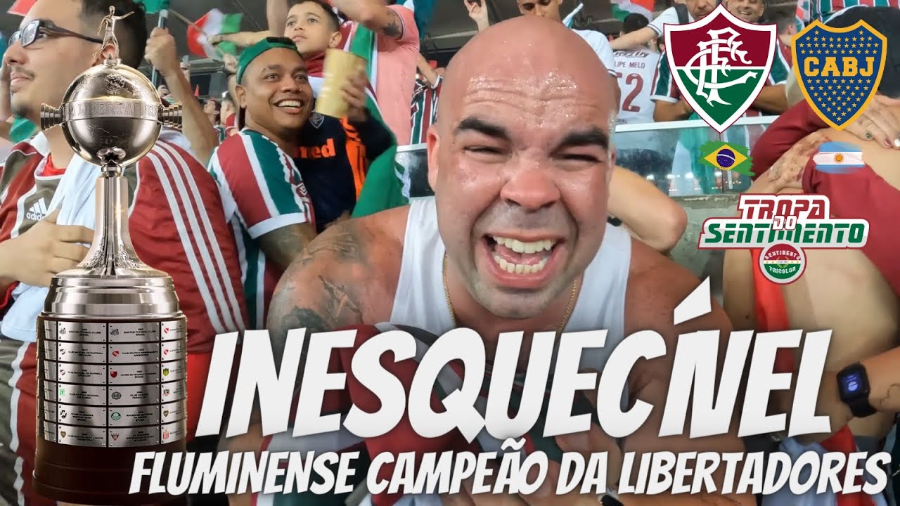 🏆O DIA MAIS FELIZ DA MINHA VIDA - O FLUMINENSE É CAMPEÃO DA TAÇA LIBERTADORES DA AMÉRICA 2023