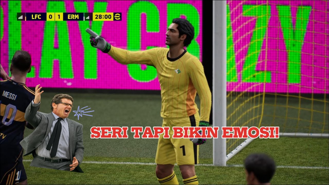 Match Seri Tapi Frustasi Parah 😤 Kiper Lawan Susah Dijebol | eFootball 2026