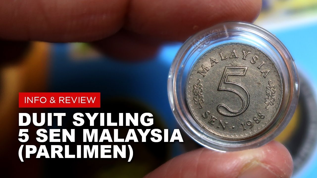 💲Duit Syiling 5 Sen Malaysia (Parlimen) | 5 Cents Malaysian Coin (Parliament)