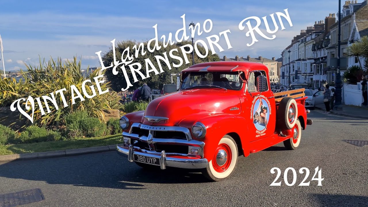 Vintage Transport Run 2024 - Llandudno Extravaganza - Sunday Evening - 5 May 2024