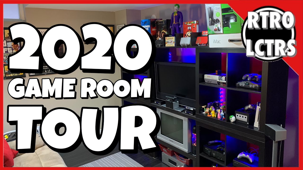 Game Room On A Budget | Game Room Tour 2020 Edition | The Retrollectors