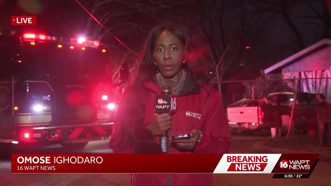 Jackson firefighters face frigid cold battling house fire