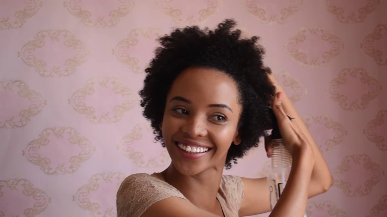 My Simple And Quick Afro Routine