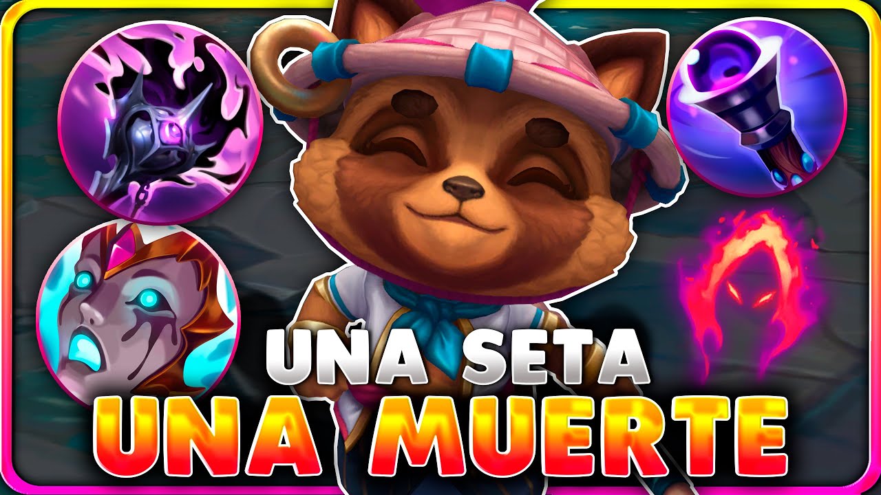 💀&iexcl;USO el *APOCALIPSIS TEEMO* y su BUILD de SETAS INFINITAS que DESINTEGRAN!