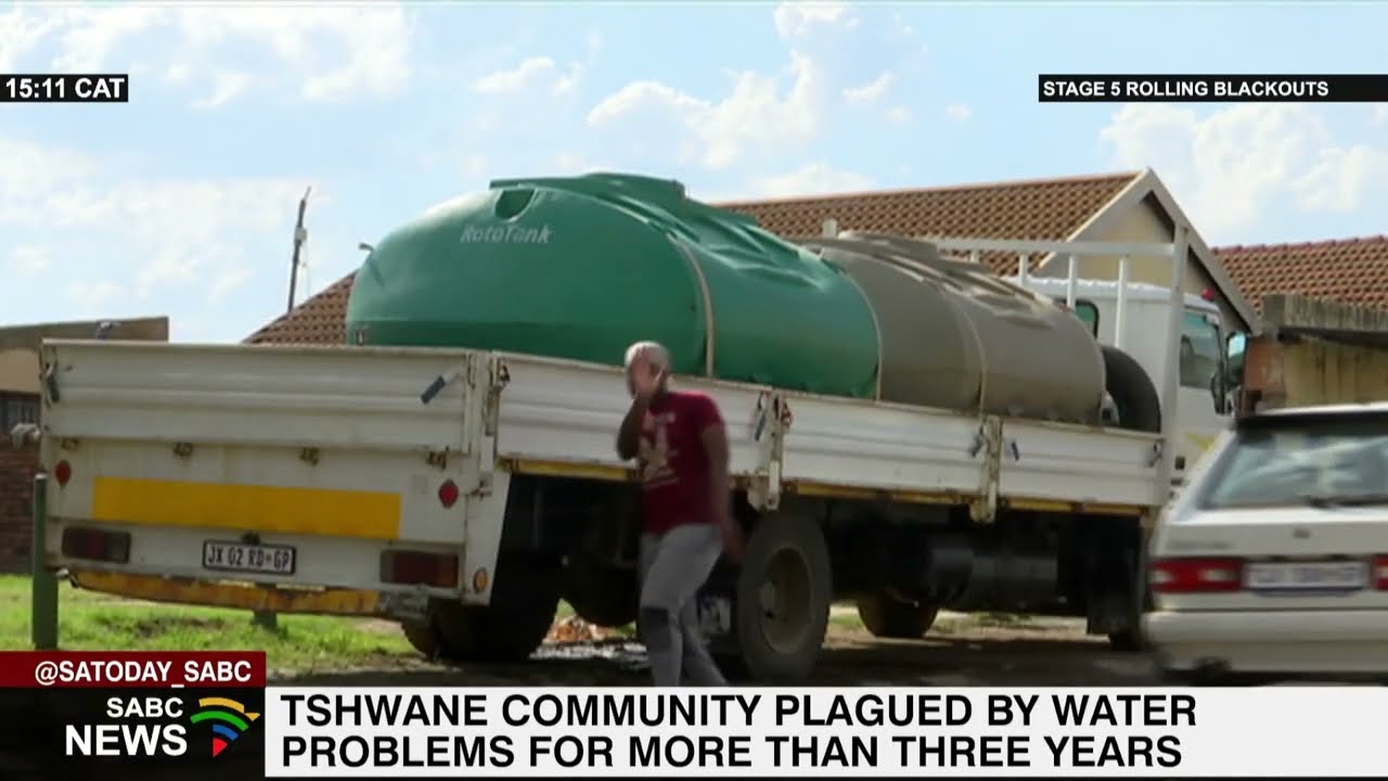 Yet another community in Tshwane crippled by serious water challenges