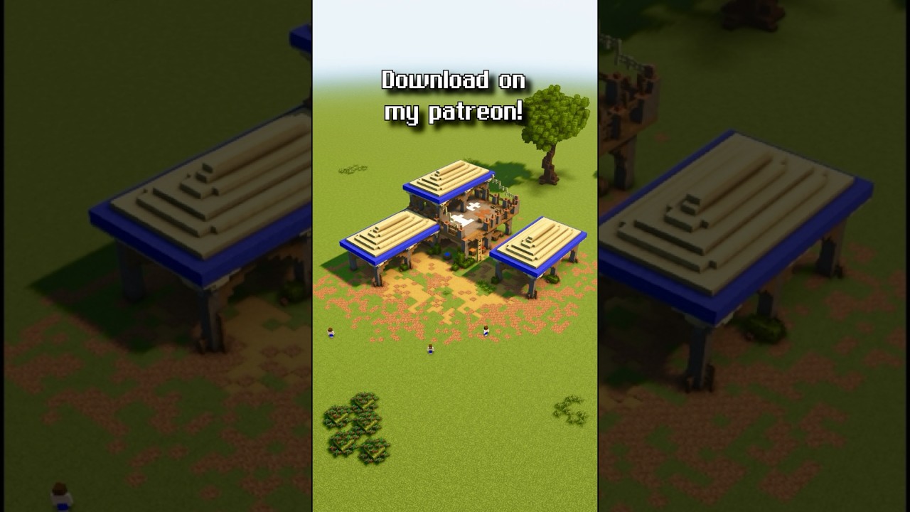 Minecraft age of empires build #shorts