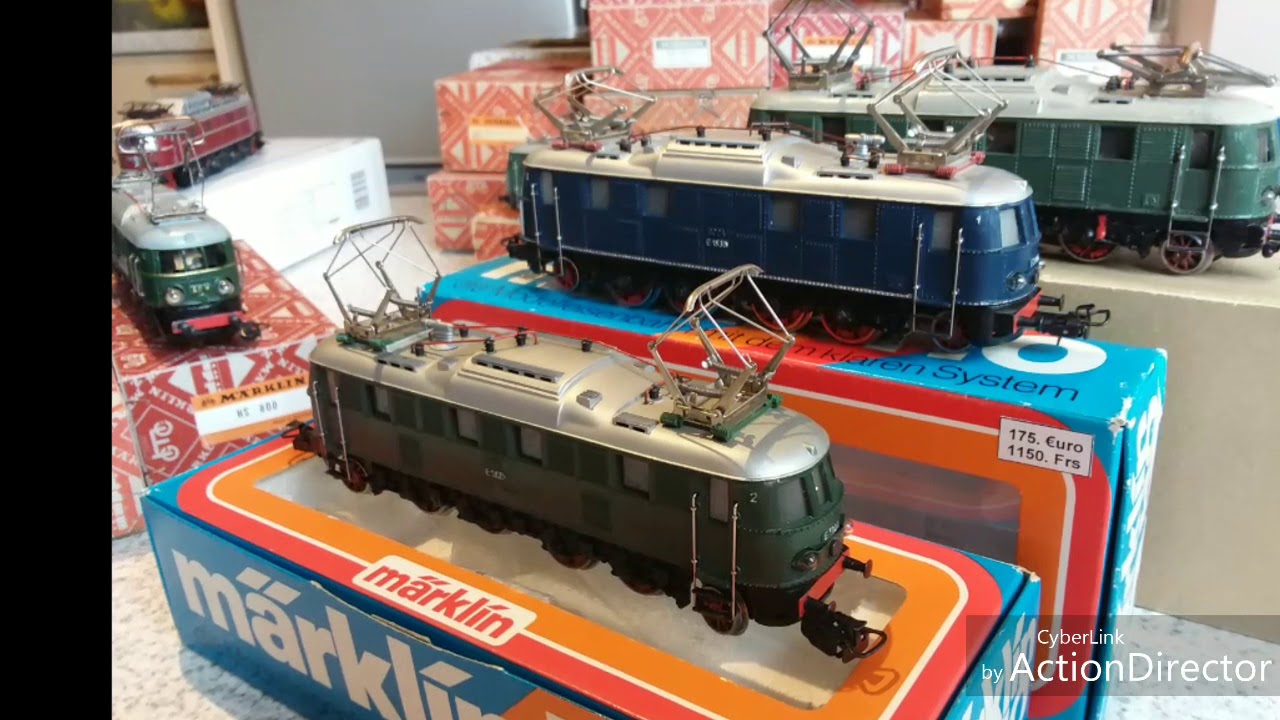 Märklin 800 - de 1945 à 1995 : exemple de la Br E 18