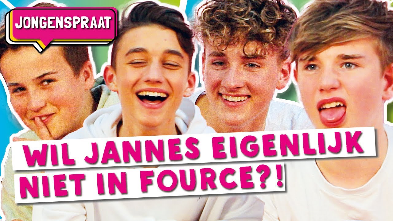 DE GRAPPIGSTE BLOOPERS VAN FOURCE! | JONGENSPRAAT #19 | TinaTV