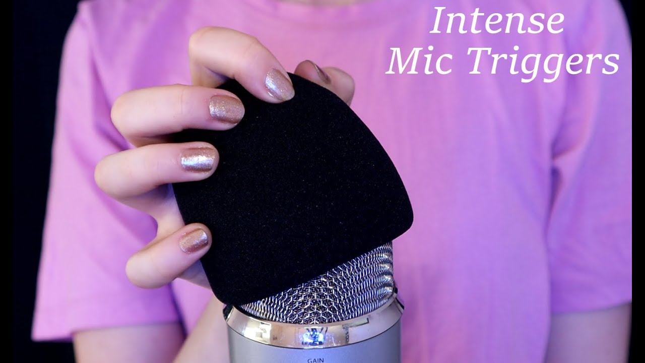 ASMR Intense Mic Triggers (No Talking)