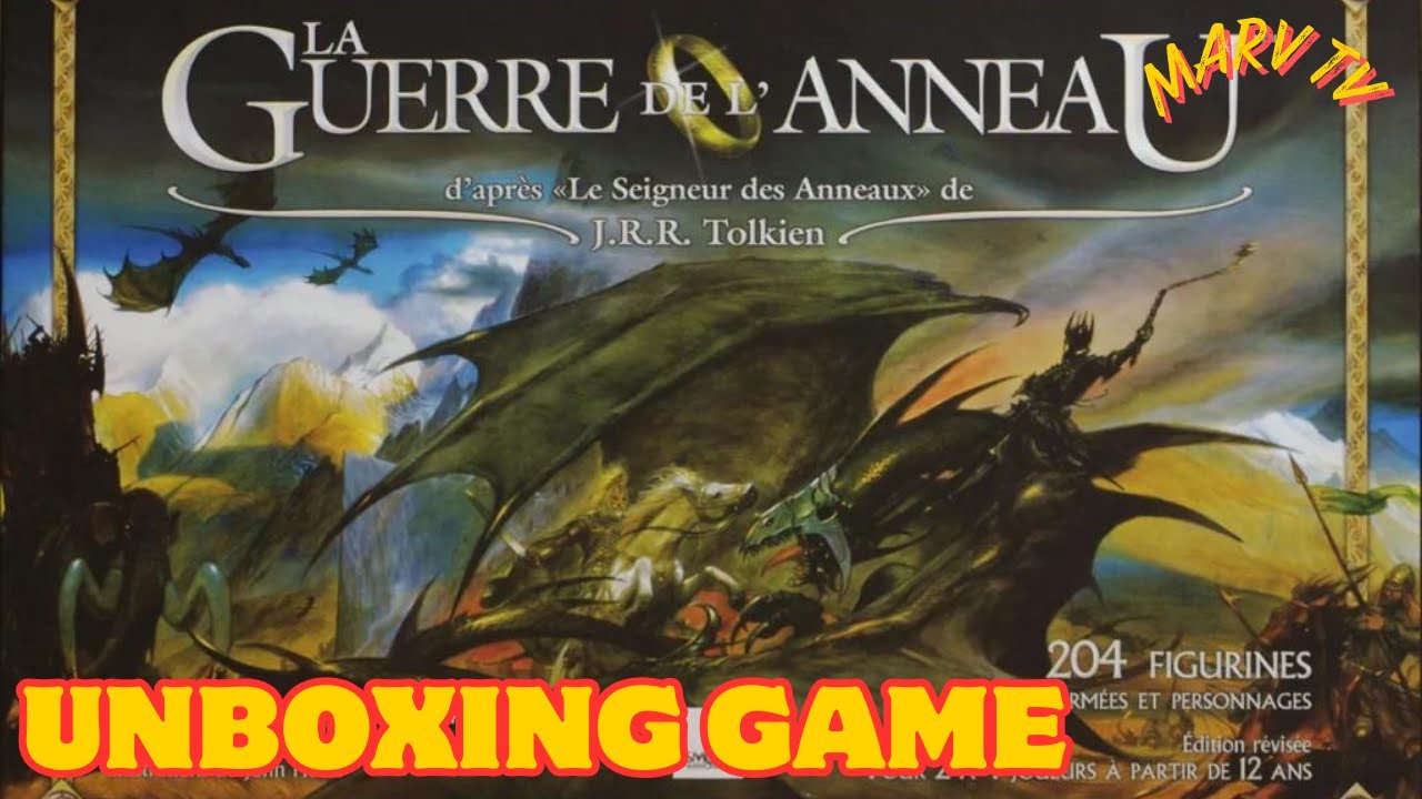 🧙‍♂️ La Guerre de l’Anneau : Le Jeu de Plateau