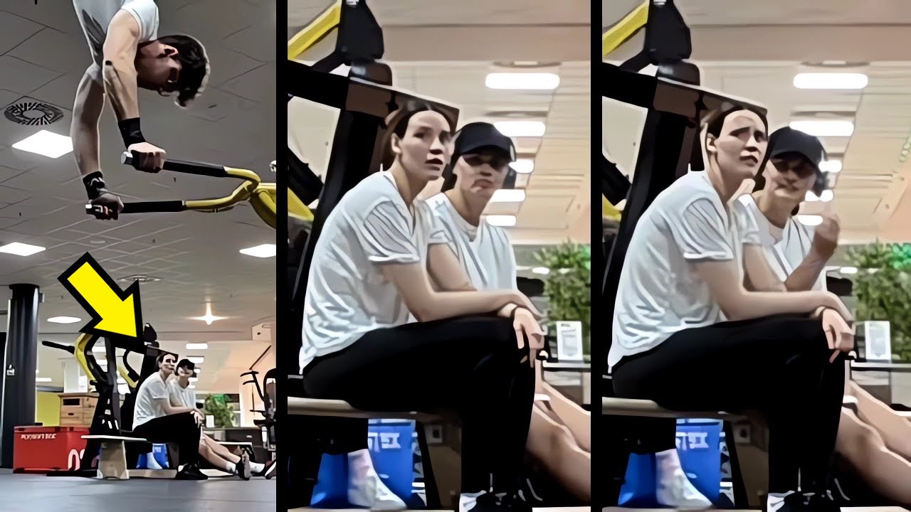 Shocking Gym Reactions: Girls Witness Calisthenics for the First Time!