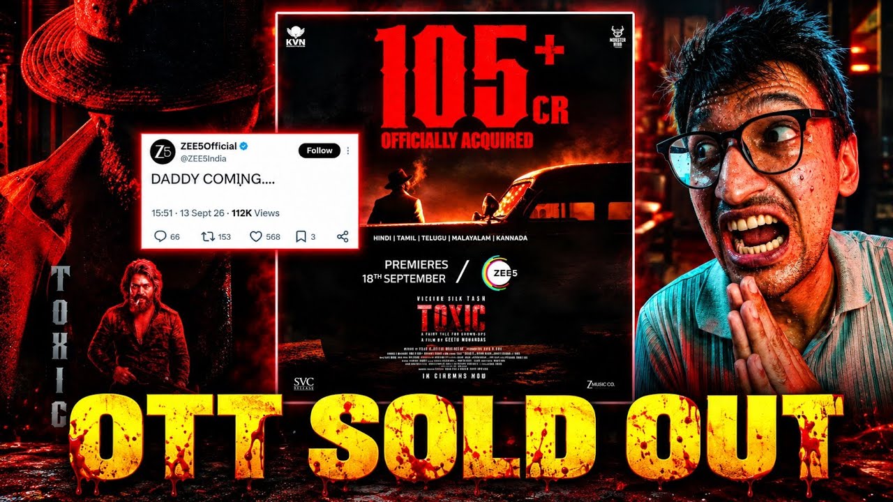 Toxic OTT Release Date & Time🔥 Toxic Hindi OTT Toxic BoxOffice Collection Toxic Hindi Dubbed Down...