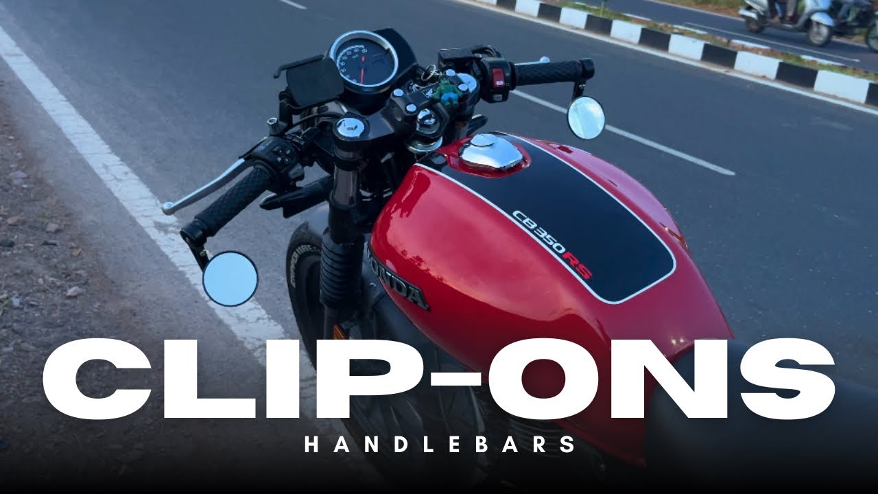 DETAIL VIDEO ON CLIP-ON HANDLEBAR | EXHAUST 