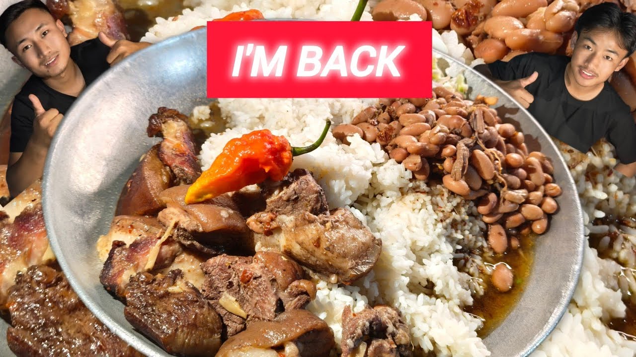I'M BACK Mukbang With Pork & Kholar 
