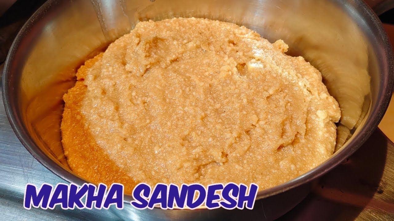 Makha Sandesh || Nolen Gurer Makha Sandesh || বাংলার বিখ্যাত নলেন গুড়ের মাখা সন্দেশ ।