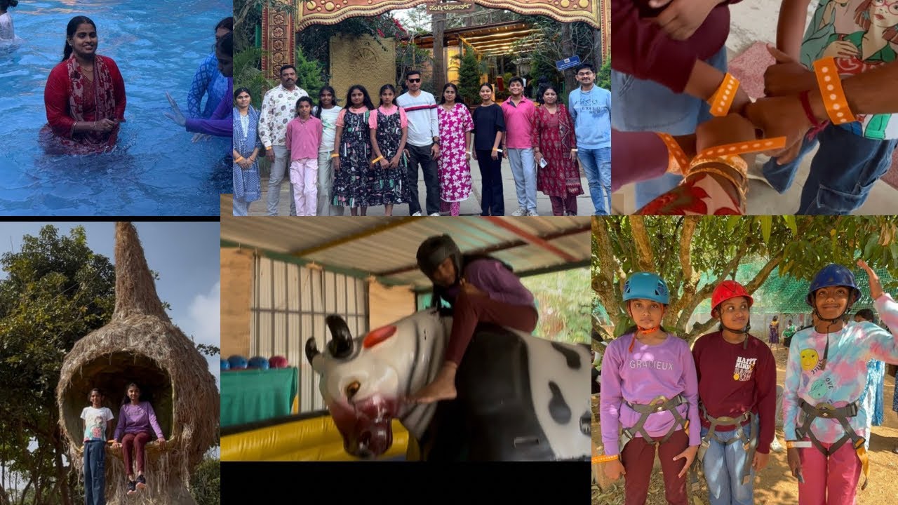 #full vlog#తక్కువ బడ్జెట్ లో Bangalore లో Resort / Friends తో Full Enjoy#yt videos