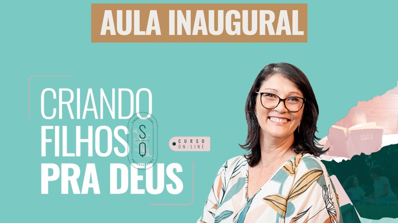 Como conciliar vida pessoal e nossa missão de Mãe? Aula Inaugural CFD