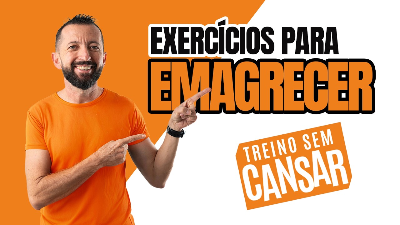🔴 TREINO SEM CANSAR | Exercícios para EMAGRECER em Casa