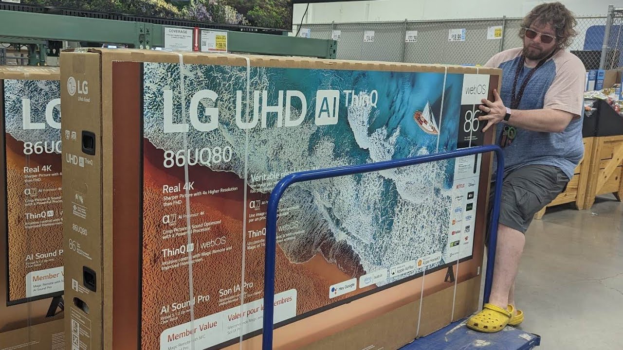 LG 86" UQ8000 (UQ80) Unboxing / Test