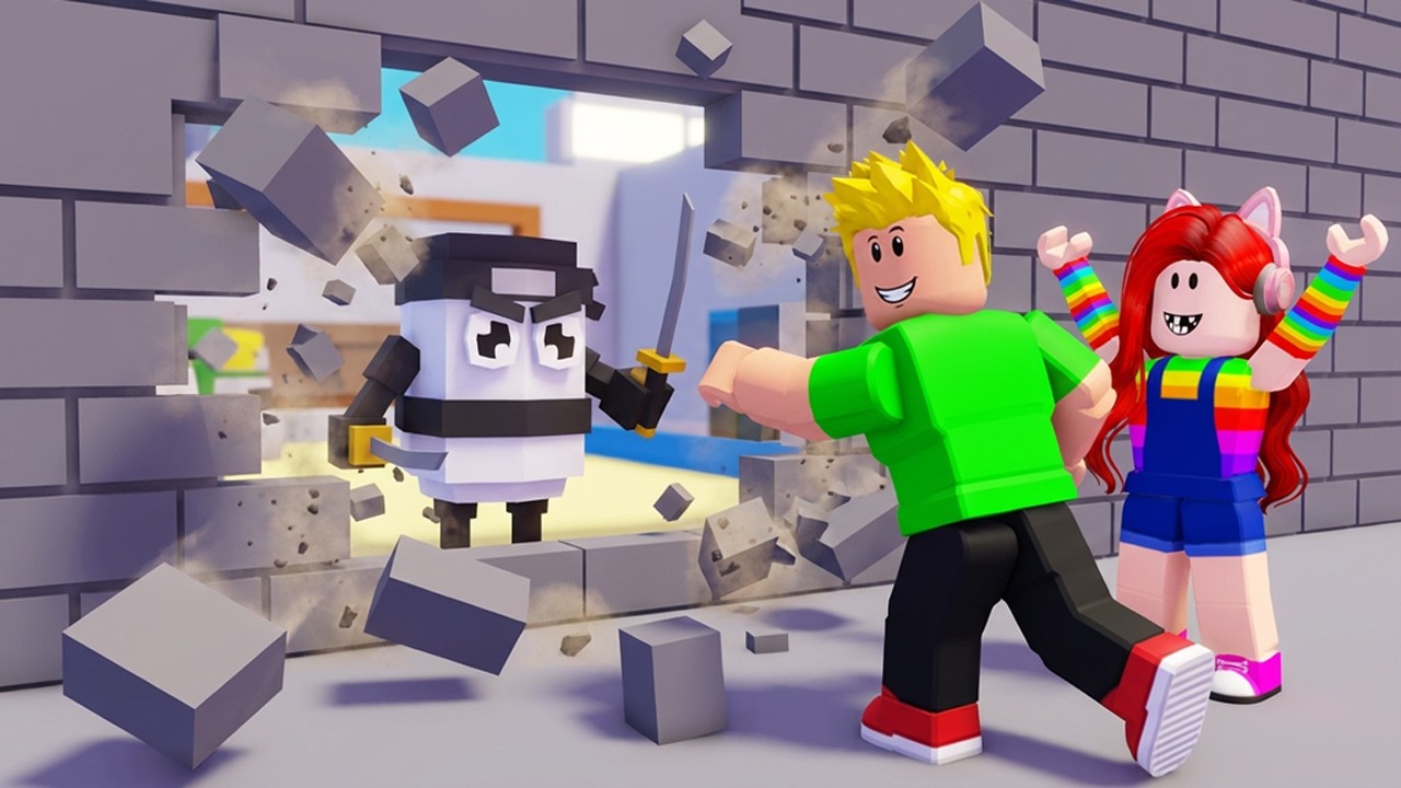 ทุบกำแพงยังไงให้โลกจำ?! กับมหาเทพ vaha555 และพี่ฝน CKKID - Roblox SMASH Walls For Brainrots
