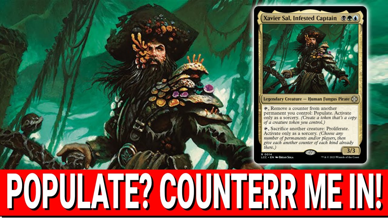 EDH/Commander Xavier Sal, Infested Captain Deck Tech Card by Card