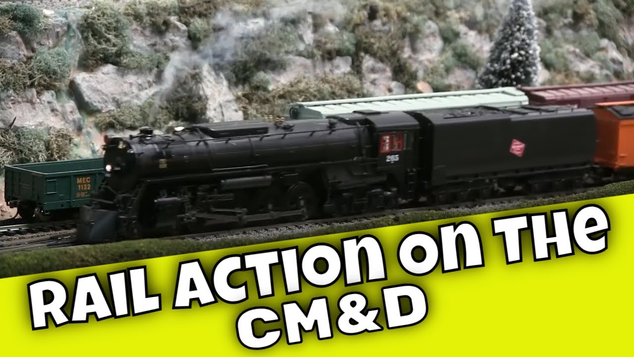 HO Scale Operations: Heavy Steam Action on the CM&D