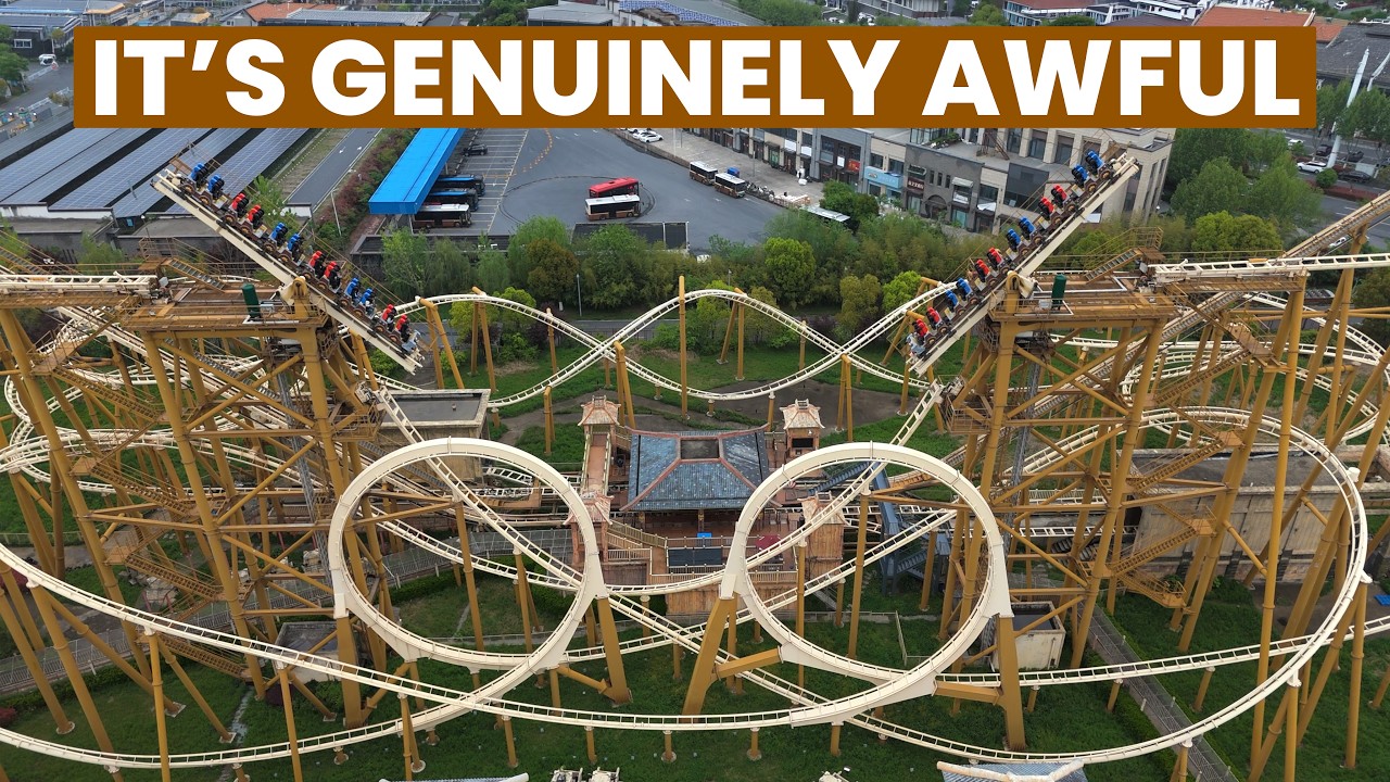 Battle of Jungle King Front Row POV | The Worst Roller Coaster We&rsquo;ve Ever Ridden - Hefei Sunac Land