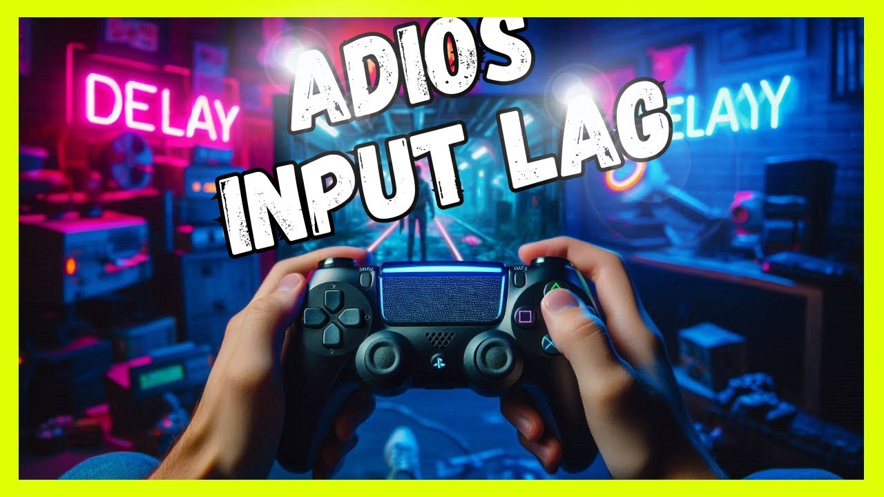 🔥Como MEJORAR el INPUT LAG en PS5 Y PS4⚡