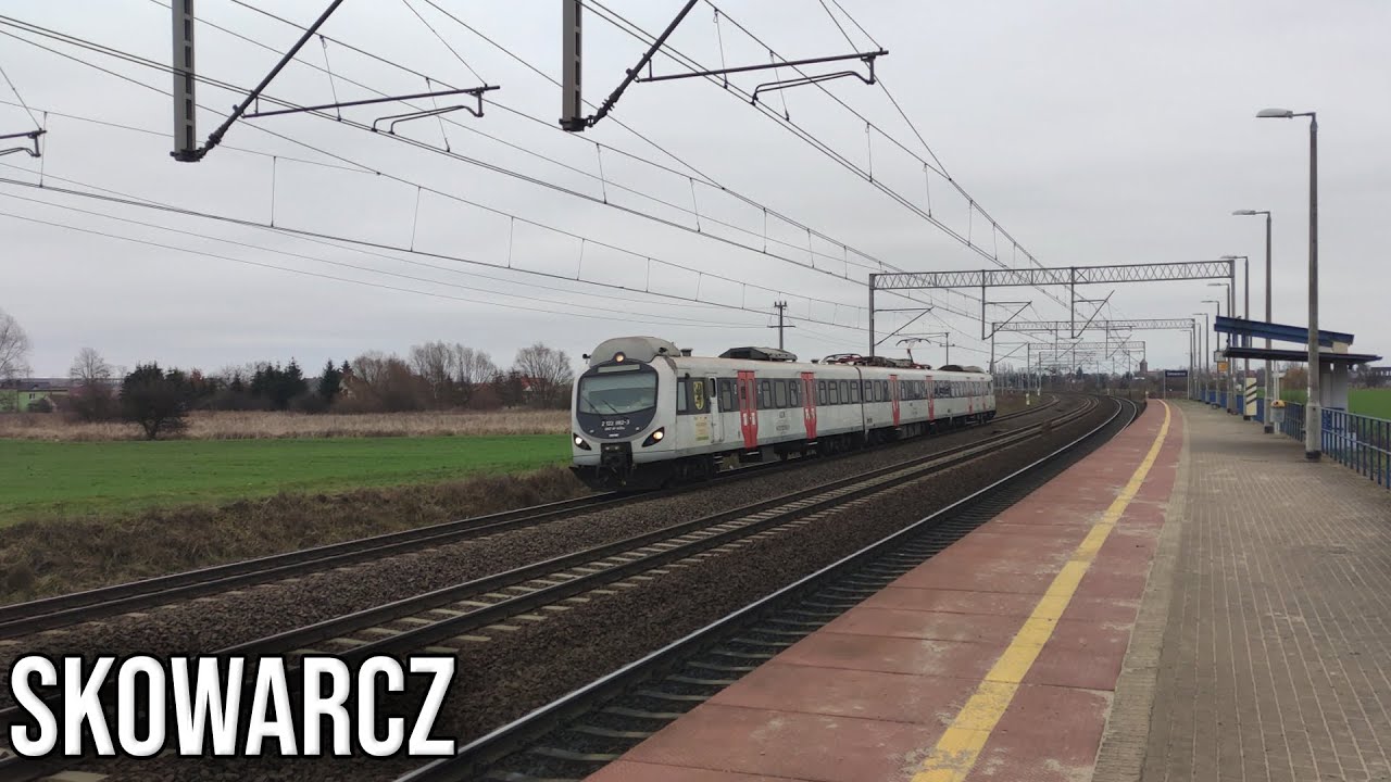 Pociągi na stacji Skowarcz (IC, PR, CARGO)