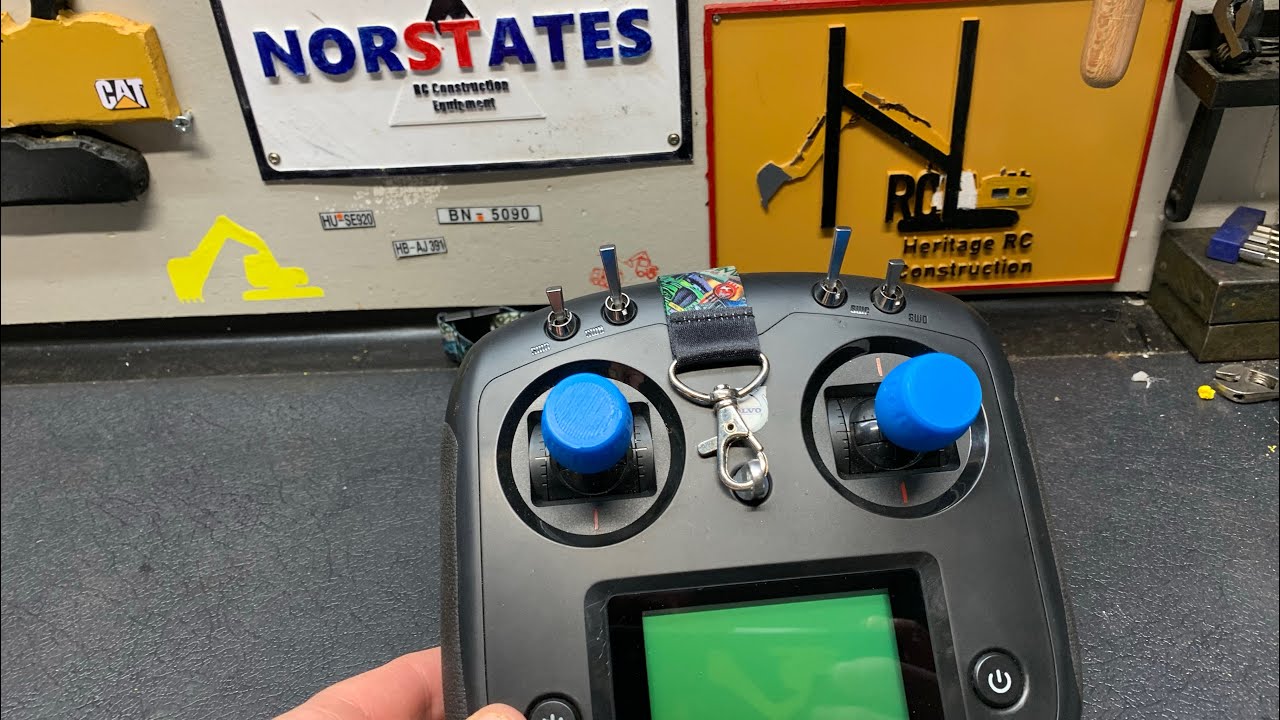 How to setup a FlySky FS-i6S to operate a 6 channel electric RC excavator