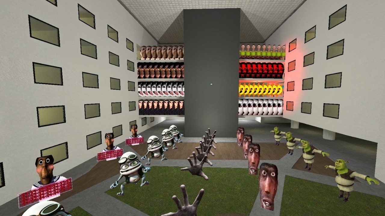 My Cuteness Obunga Hand Uncle Yoshie And Rosalia Selene Aheno All Nextbots #nextbot #tikitoongmod
