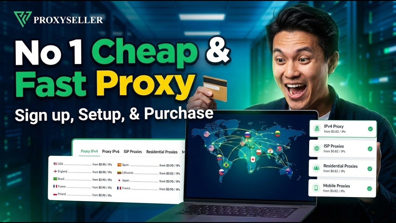 Top No 1 Proxy For Social Media \ Proxy Seller Cheap Review\ Use, setup and purchase