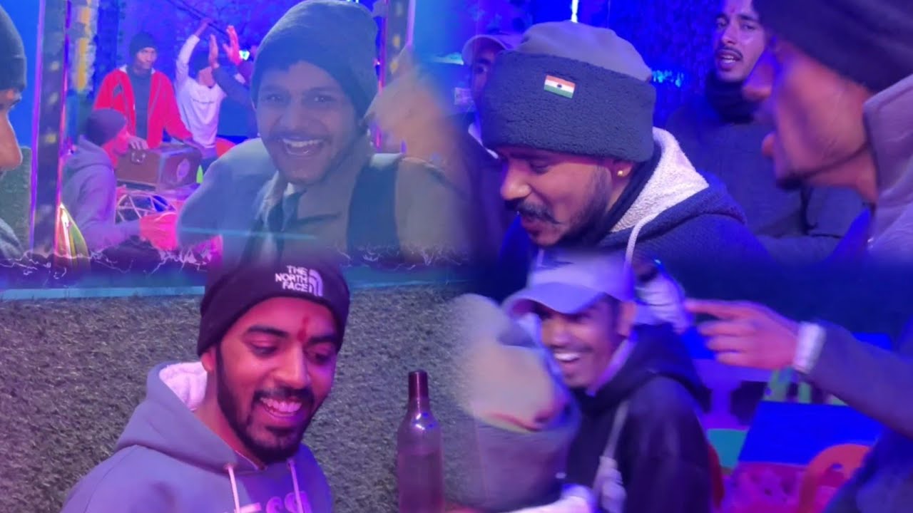 किशोर भाई के रेस्टोरेंट में भाई लोगों ने शानदार महफिल सजा दी ❤️
