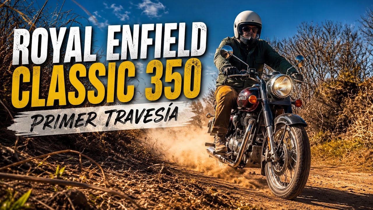 Royal Enfield Classic 350 primera travesía.