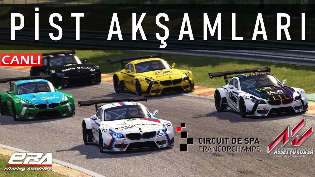 Pist Akşamları / Assetto Corsa GT3 - Spa Francorchamps