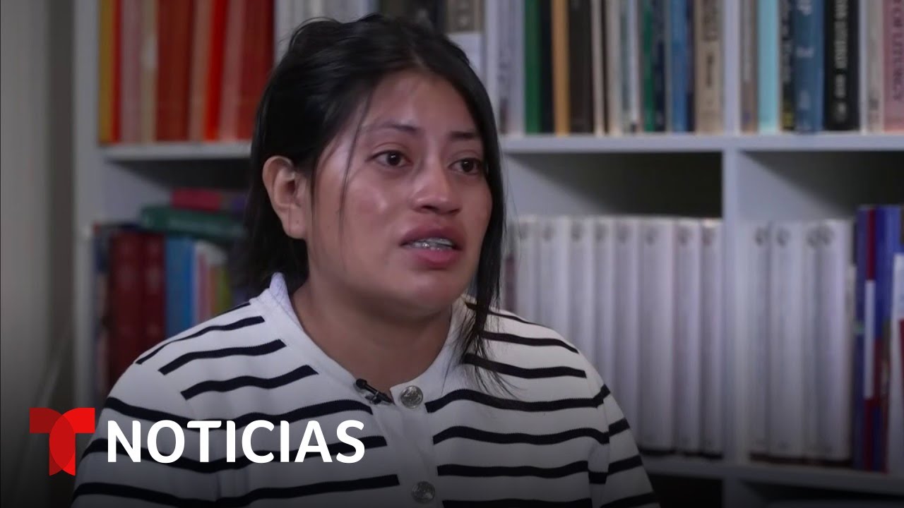 Conversamos con la madre ecuatoriana que fue agredida por ICE en Nueva York | Noticias Telemundo