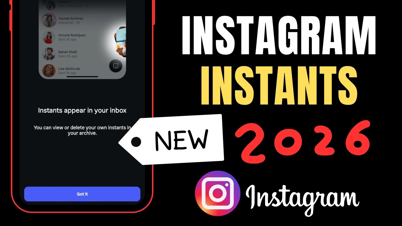 Instagram Instants | Новая функция Instagram 2026 года