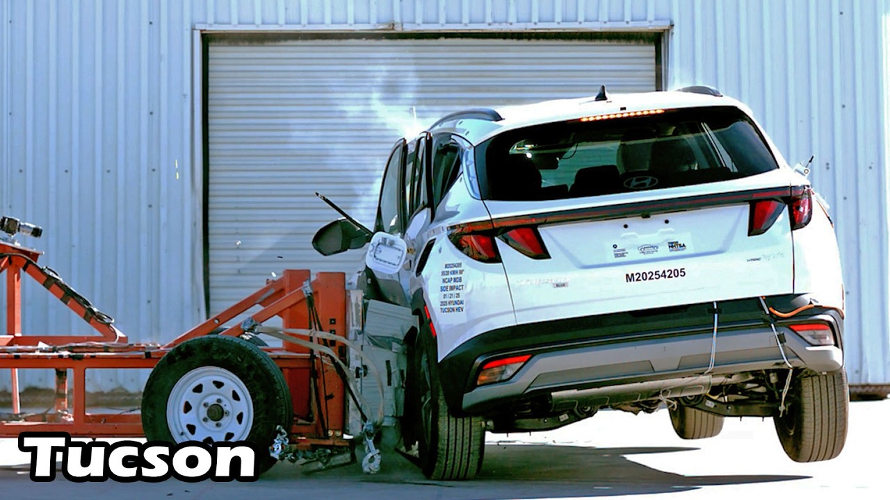 2025 HYUNDAI Tucson crash test