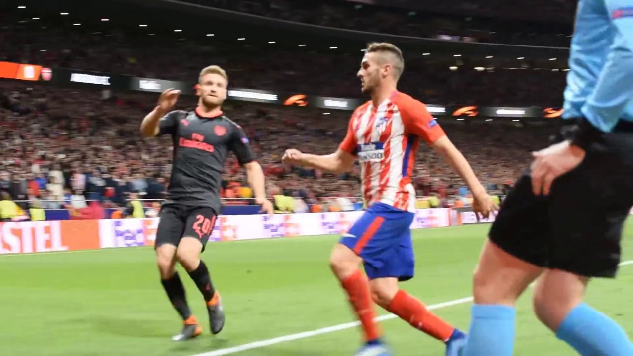 Atletico de Madrid - Arsenal  primera noche mitica en el Wanda metropolitano