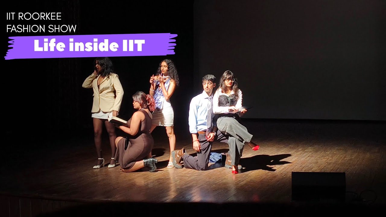 Fashion show in IIT Roorkee | Modelling & choreography #iit 